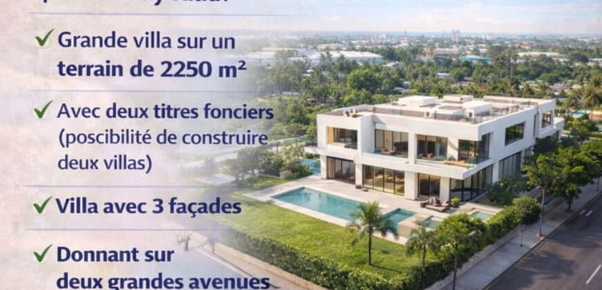 🏡 Grande villa à vendre – Hay Riad