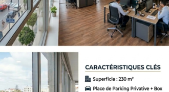 Bureau commercial à vendre – Rabat Agdal