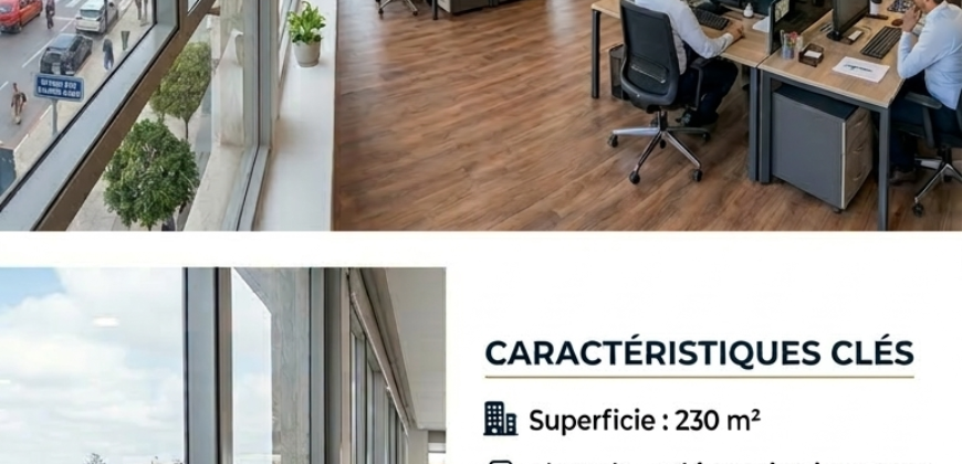 Bureau commercial à vendre – Rabat Agdal