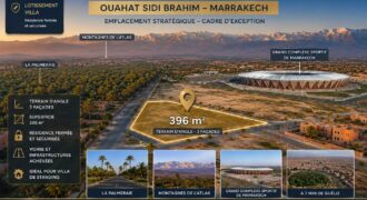TERRAIN VILLA PREMIUM À MARRAKECH