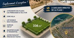 À Vendre – Magnifique Lot de Villa d&rsquo;Angle à Harhoura