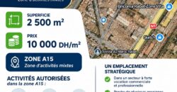 Terrain commercial à vendre – Rabat Kamra